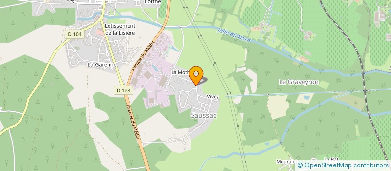 localisation de l'entreprise EPLF  SAINT-LAURENT-MEDOC