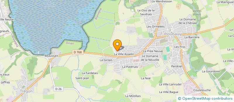 localisation de l'entreprise EPLH  BEAUSSAIS-SUR-MER