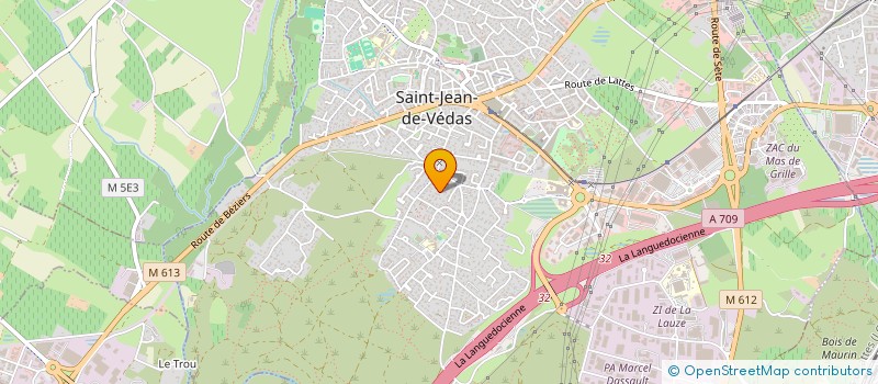 localisation de l'entreprise EPLOD BLACKBIRDS  SAINT-JEAN-DE-VEDAS