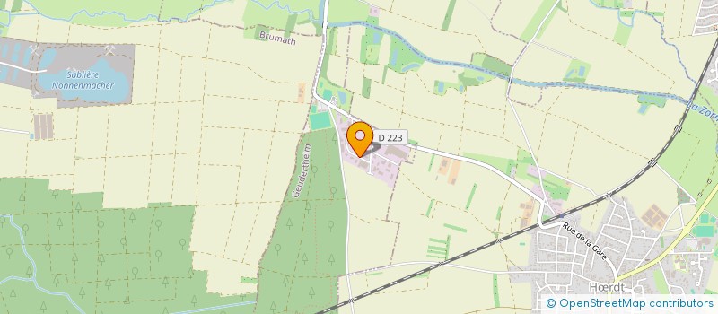 localisation de l'entreprise EPLUCH.LEG  GEUDERTHEIM