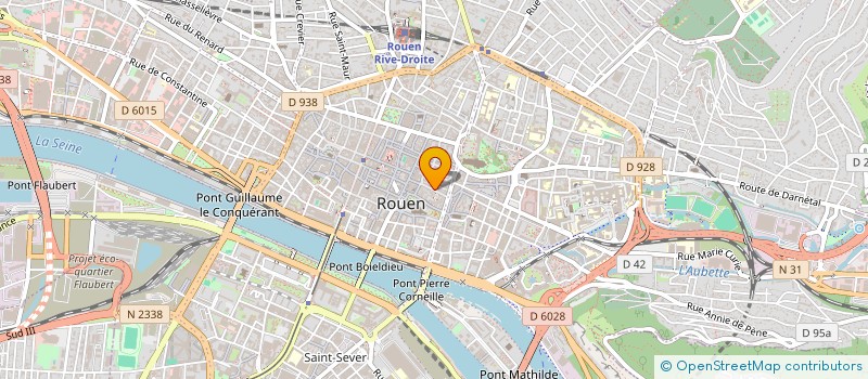 localisation de l'entreprise EPM à ROUEN