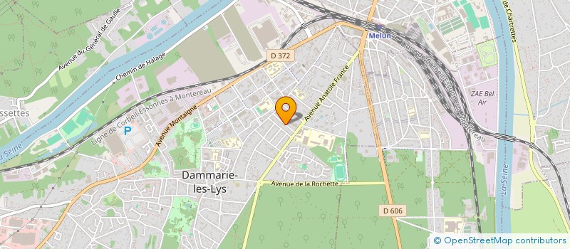 localisation de l'entreprise EPM à DAMMARIE-LES-LYS