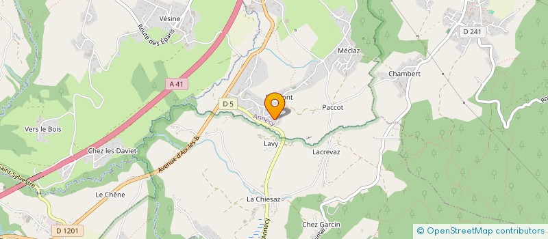 localisation de l'entreprise EPM DECISION à ANNECY
