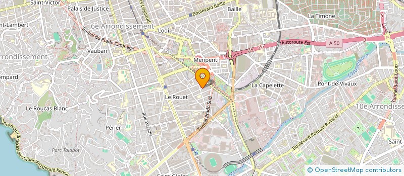 localisation de l'entreprise EPM HOSPITALITY  MARSEILLE