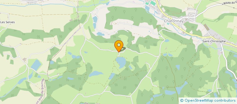 localisation de l'entreprise EPM SONORISATION  CHATONNAY