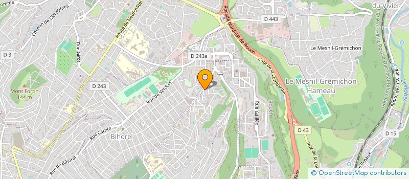 localisation de l'entreprise EPMB  ROUEN