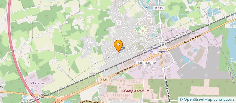 localisation de l'entreprise EPMO à CHAMPAGNE