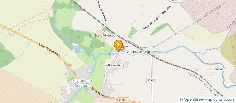 localisation de l'entreprise EPMP  SAVIGNY-EN-SEPTAINE