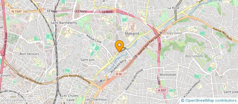 localisation de l'entreprise EPN à LA PENNE-SUR-HUVEAUNE