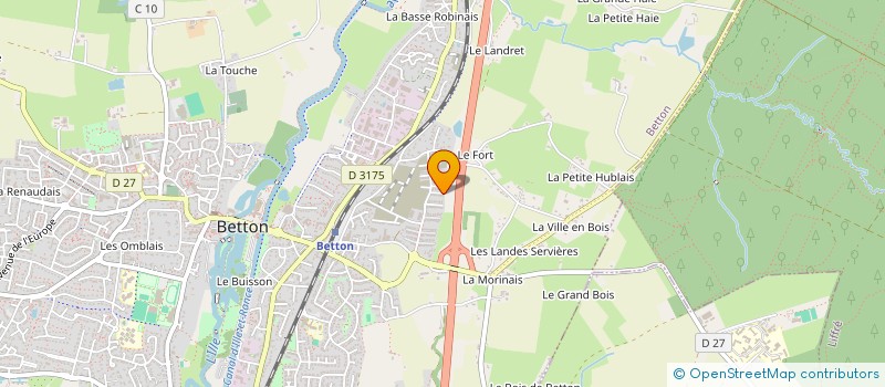 localisation de l'entreprise EPN B à BETTON