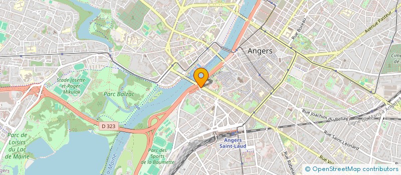 localisation de l'entreprise EPNAT 1 à ANGERS