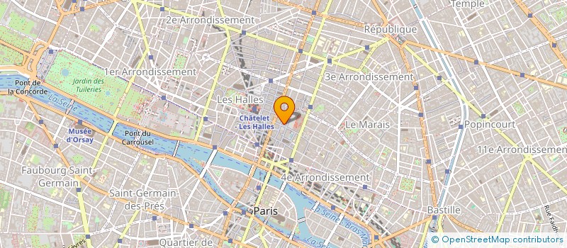 localisation de l'entreprise EPOKHE  PARIS