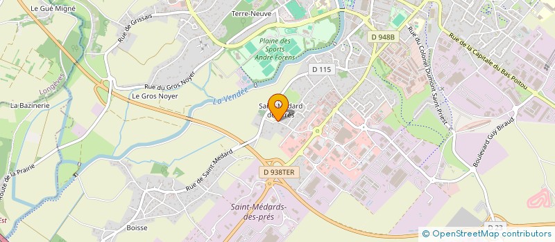 localisation de l'entreprise EPOLAUMAXE  FONTENAY-LE-COMTE