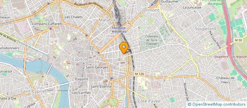 localisation de l'entreprise EPONA  TOULOUSE