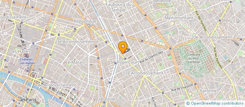 localisation de l'entreprise EPONA  PARIS