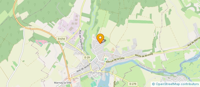 localisation de l'entreprise EPONA  MARNAY