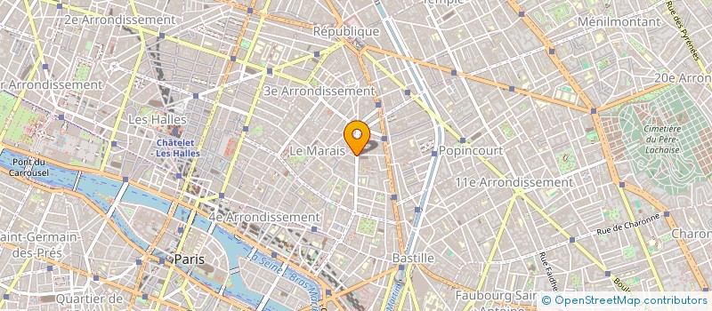 localisation de l'entreprise EPONA  PARIS