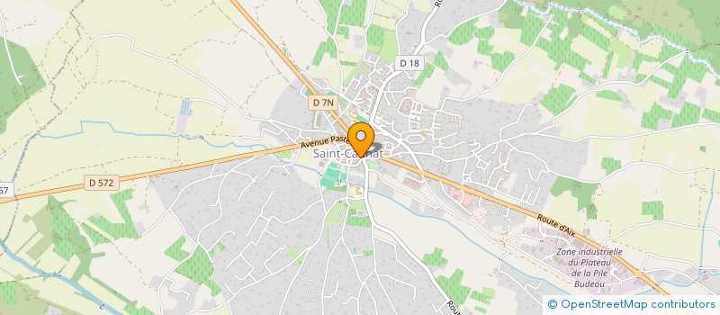 localisation de l'entreprise EPONA  SAINT-CANNAT