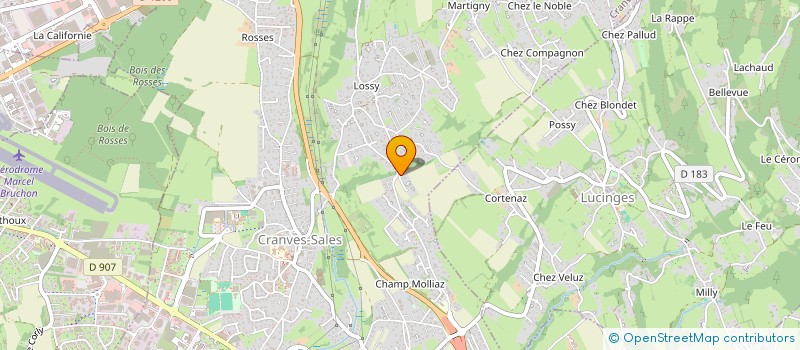 localisation de l'entreprise EPONA LE CATEAU  CRANVES-SALES