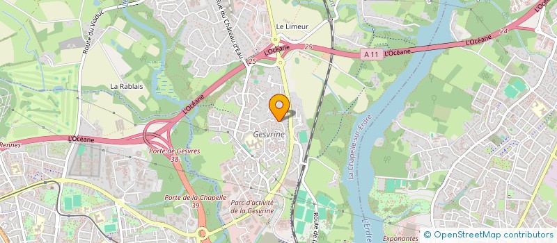localisation de l'entreprise EPONAMORCAGE à LA CHAPELLE-SUR-ERDRE
