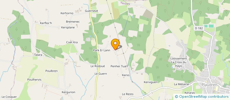 localisation de l'entreprise EPONARMONY à PLAUDREN