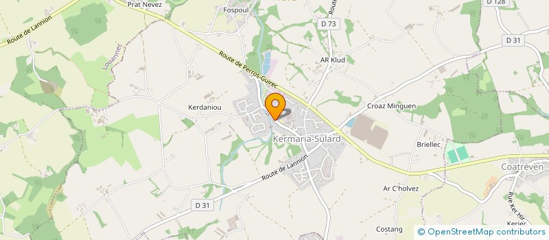 localisation de l'entreprise EPONGE à KERMARIA-SULARD