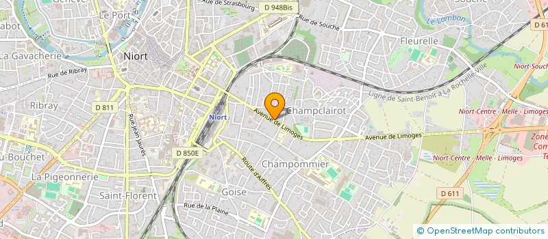 localisation de l'entreprise EPONIM  CELLES-SUR-BELLE