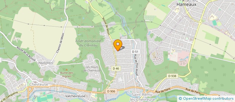 localisation de l'entreprise EPONINE  SAINT-REMY-LES-CHEVREUSE