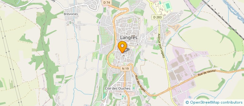 localisation de l'entreprise EPONINE ET SABINUS à SAINTS-GEOSMES