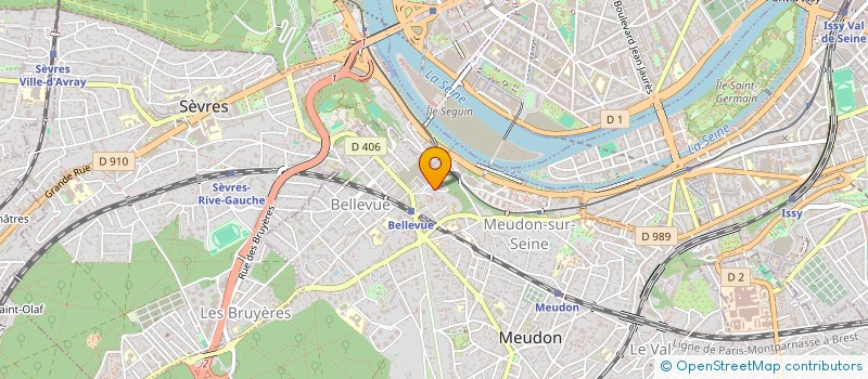 localisation de l'entreprise EPONOE à MEUDON
