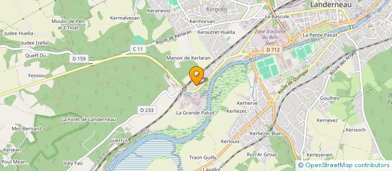 localisation de l'entreprise EPOPEE DES SOMMETS à LANDERNEAU