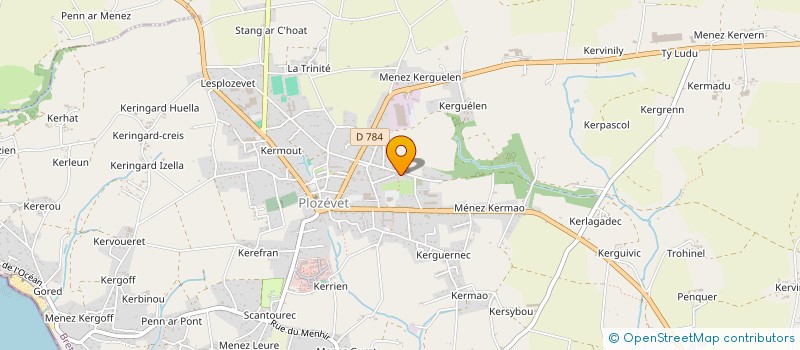 localisation de l'entreprise EPOPEE TWIST 60  PLOZEVET