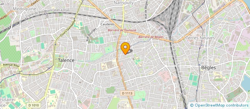 localisation de l'entreprise EPOPEES à BEGLES