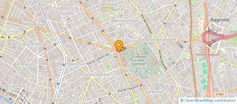 localisation de l'entreprise EPOPEY à BORDEAUX