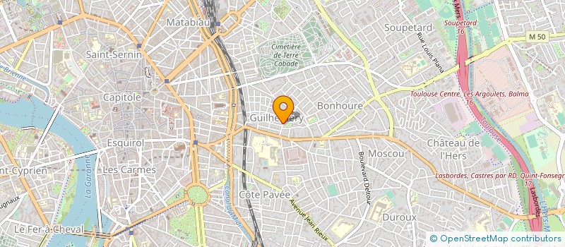 localisation de l'entreprise EPOQUES ET MATIERES à TOULOUSE