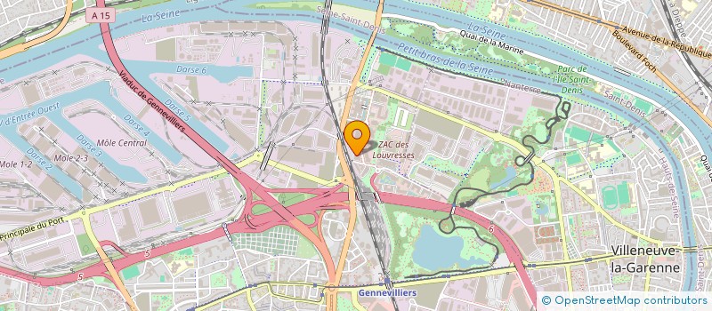 localisation de l'entreprise EPOS FRANCE à GENNEVILLIERS