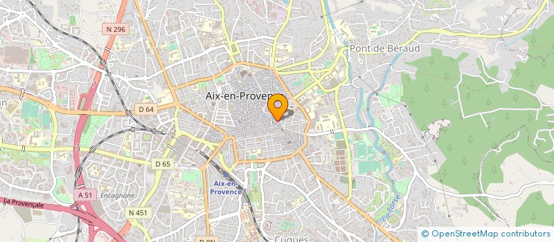 localisation de l'entreprise EPOUSEES PAR L'ECORCE  AIX-EN-PROVENCE