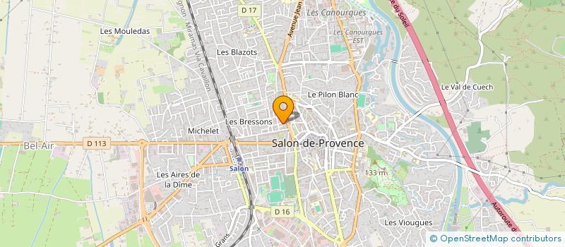 localisation de l'entreprise EPOUX CARACCHIOLI  SALON-DE-PROVENCE