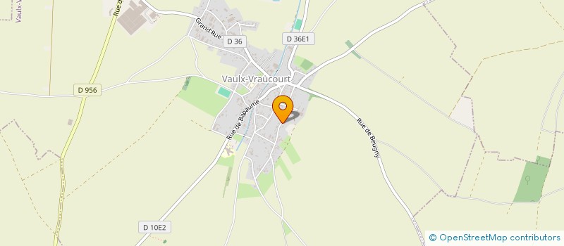 localisation de l'entreprise EPOUX CAVIGNAUX  VAULX-VRAUCOURT