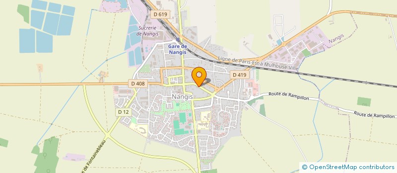 localisation de l'entreprise EPOUX DAIX  NANGIS