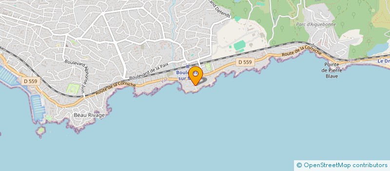 localisation de l'entreprise EPOUX DEL DO  SAINT-RAPHAEL