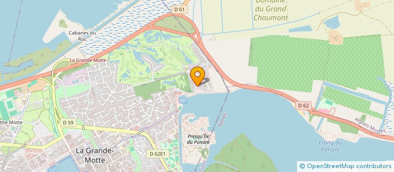 localisation de l'entreprise EPOUX DESCHAUX à LA GRANDE-MOTTE
