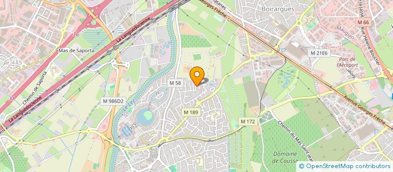 localisation de l'entreprise EPOUX PELLETERET à MONTPELLIER