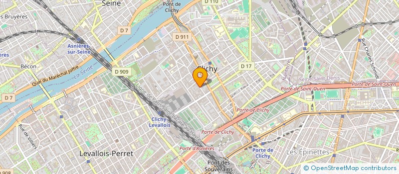 localisation de l'entreprise EPOXY SOFTWARE à BOIS-COLOMBES