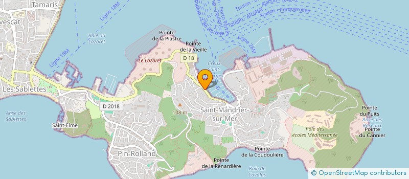 localisation de l'entreprise EPOXYWOOD à SIX-FOURS-LES-PLAGES