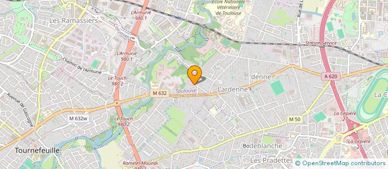 localisation de l'entreprise EPP à TOULOUSE