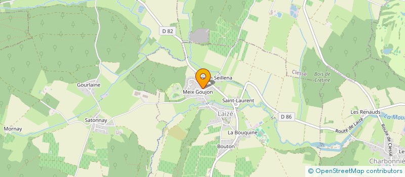 localisation de l'entreprise EPP DECORATION  LAIZE