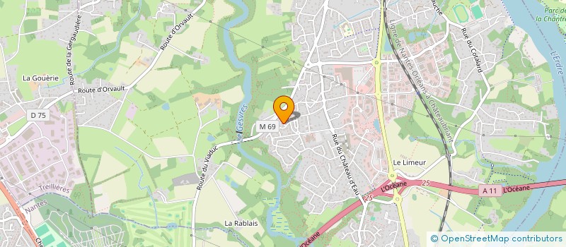 localisation de l'entreprise EPPC SERVICES 44 à LA CHAPELLE-SUR-ERDRE