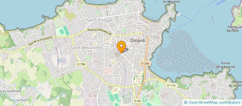 localisation de l'entreprise EPPILIHP  DINARD