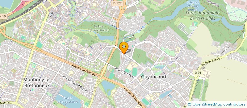 localisation de l'entreprise EPPIQ  GUYANCOURT